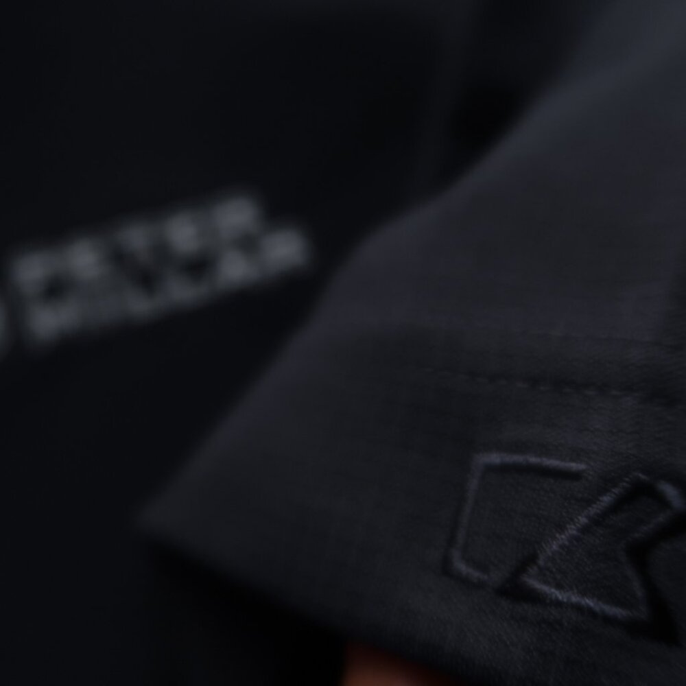 Peter Millar Gray CB DryTec Performance Polo (L) … - image 4